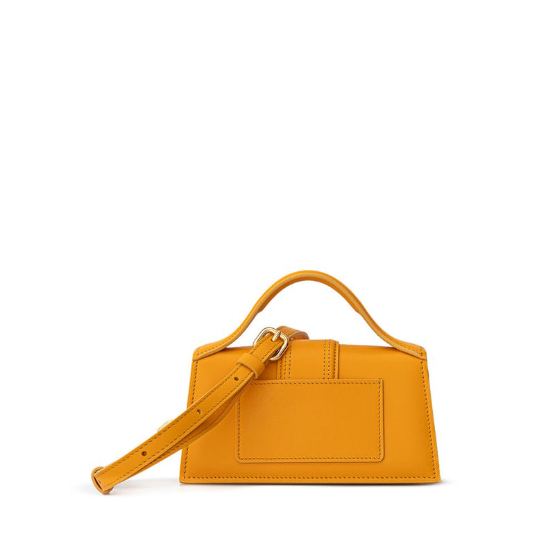 Sac à main en cuir orange